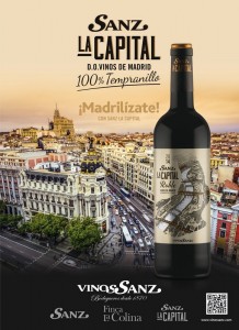 Cartel Madrilízate_Sanz La Capital Roble