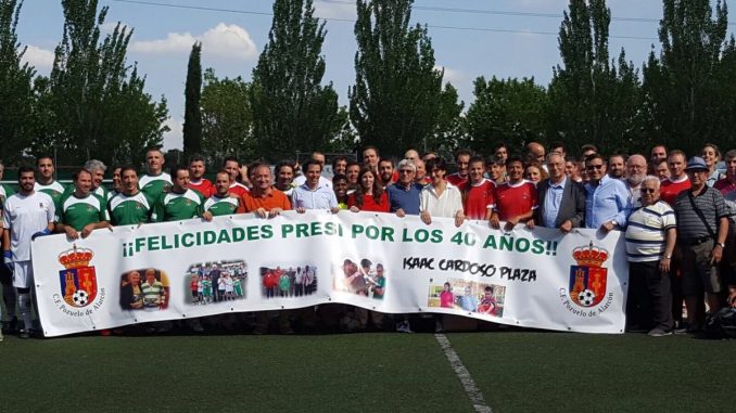 homenaje club fútbol Pozuelo