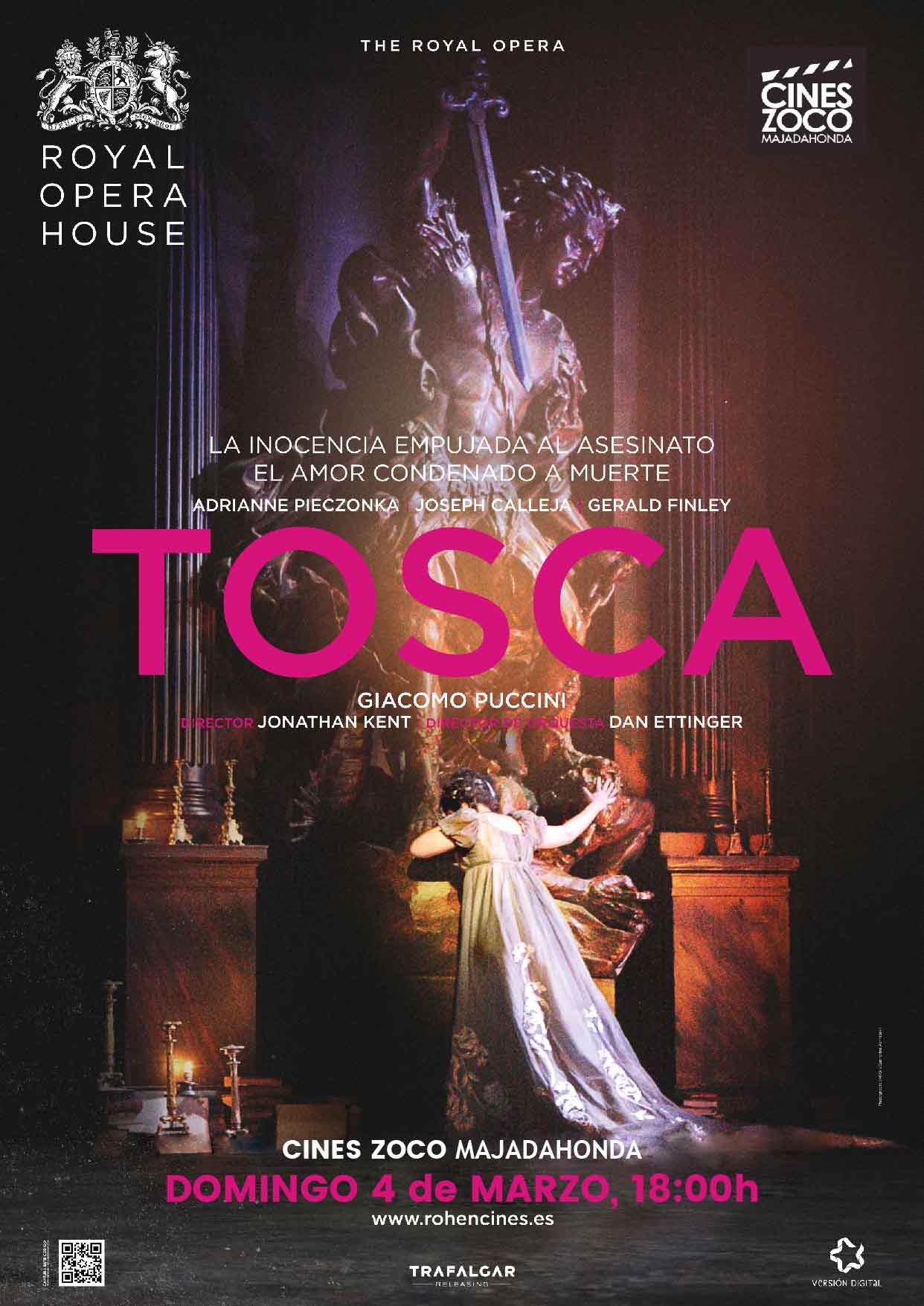 Retransmisión En Diferido En Cines Zoco Majadahonda De La ópera Tosca