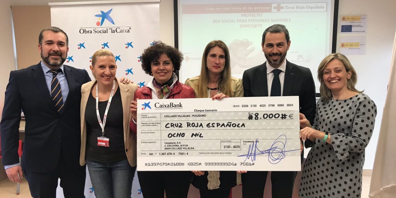 maleta loseta debate Cruz Roja recibe una donación de 8.000€ de la Obra Social “la Caixa” para  paliar la soledad de los mayores de Villalba – Noroeste Madrid