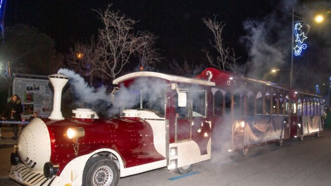 tren navidad