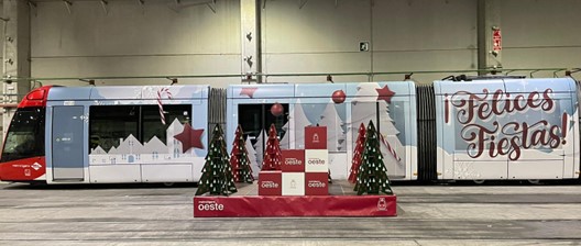 Metro Ligero Oeste_Navidad