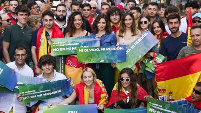 Ayuso manifestación Bna