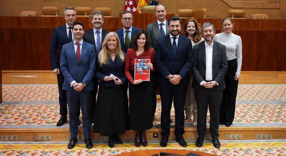 La Comunidad de Madrid estrenará en 2026 los terceros Presupuestos de ...